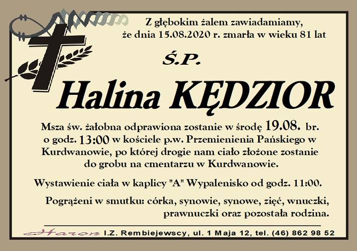 Halina Kędzior