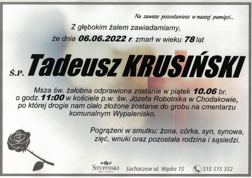 Tadeusz Krusiński