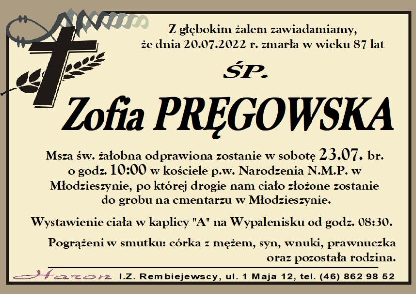 Zofia Pręgowska