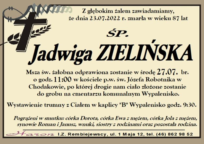 Jadwiga  Zielińska 