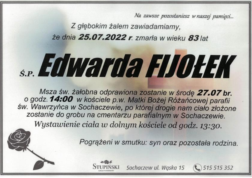 Edwarda Fijołek