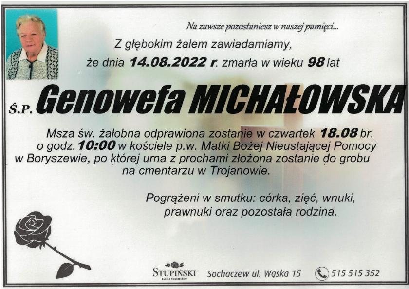 Genowefa Michałowska