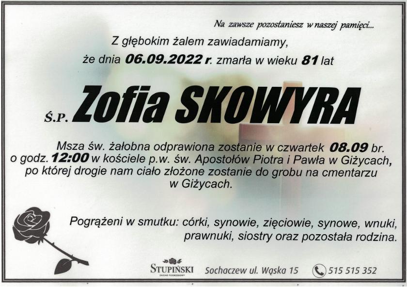Zofia Skowyra
