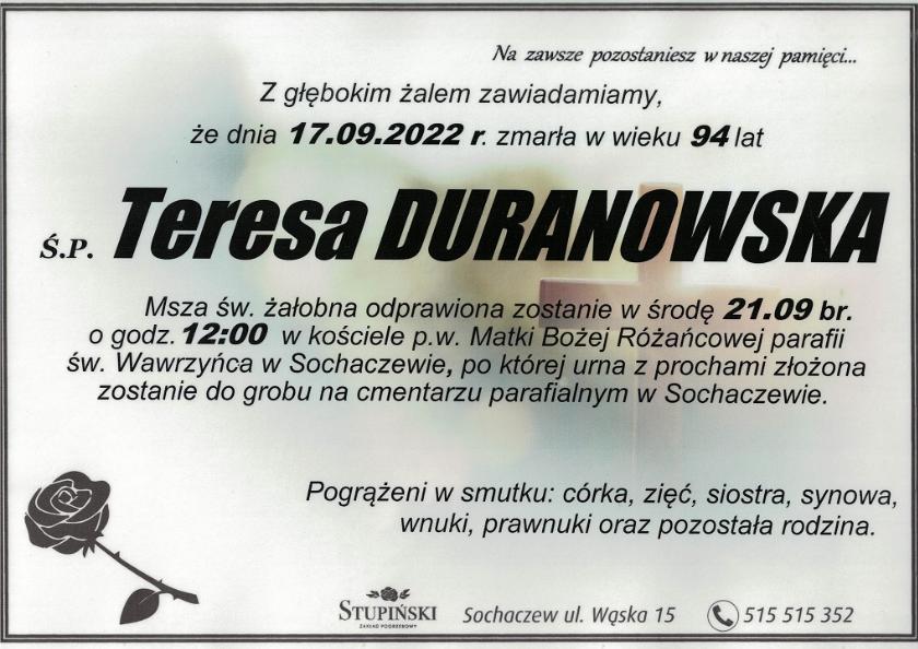 Teresa Duranowska