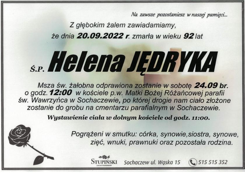 Helena Jędryka