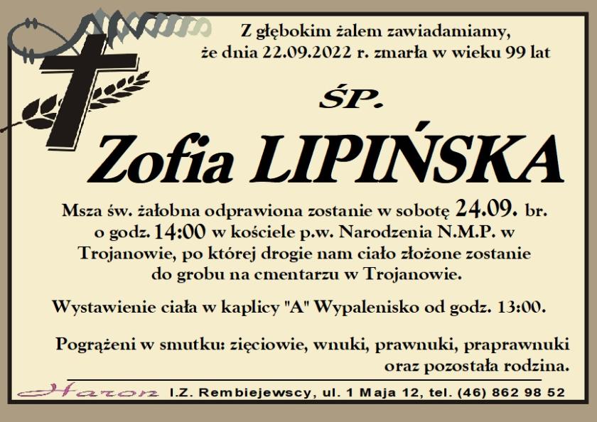 Zofia Lipińska