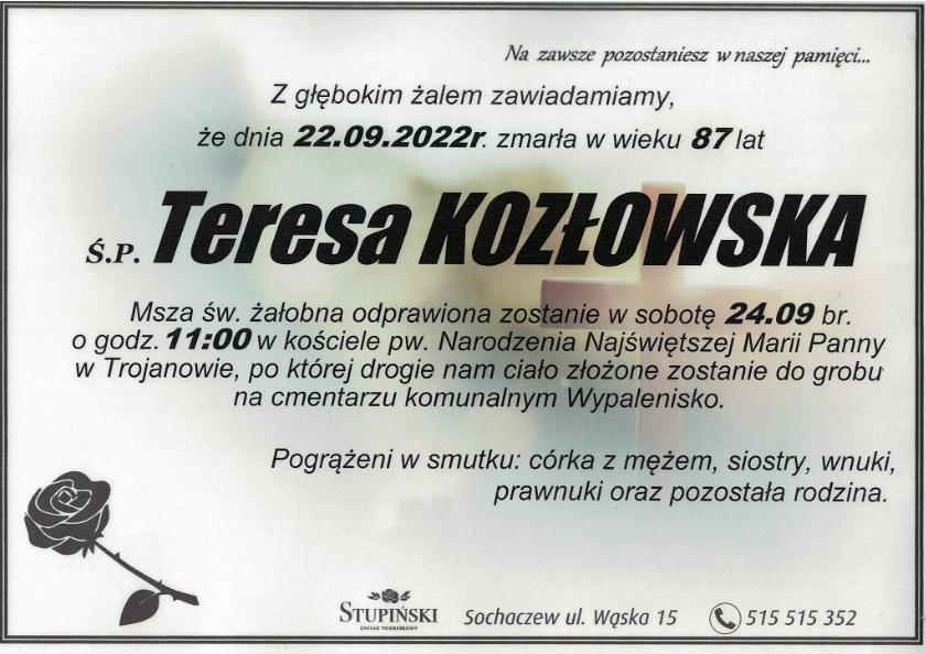 Teresa Kozłowska
