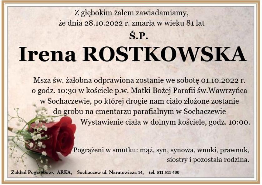 Irena Rostkowska