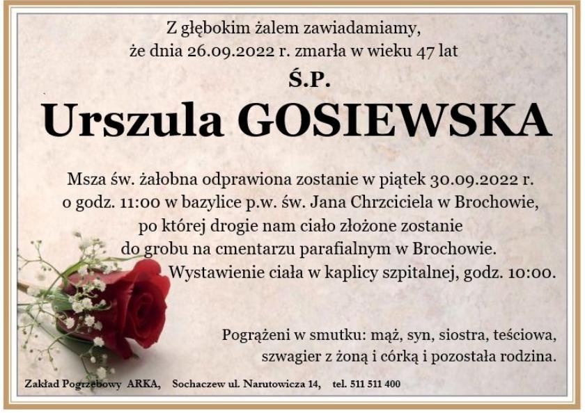 Urszula Gosiewska