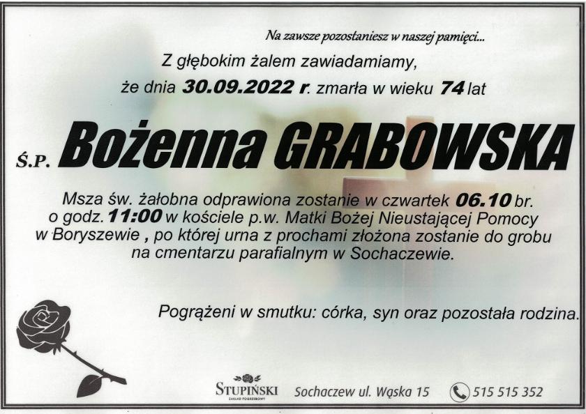 Bożenna Grabowska