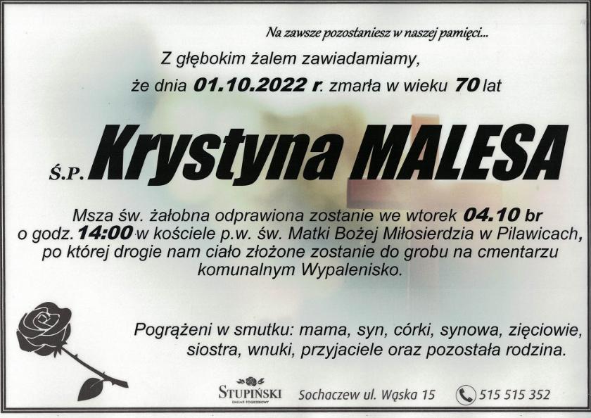 Krystyna Malesa