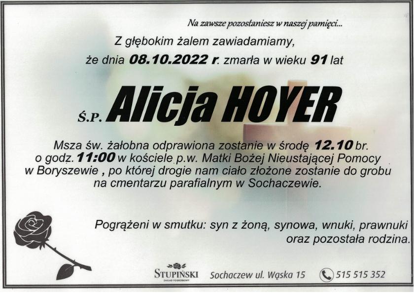 Hoyer Alicja