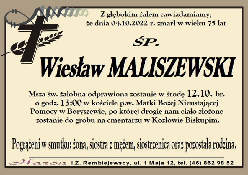 Wiesław Maliszewski