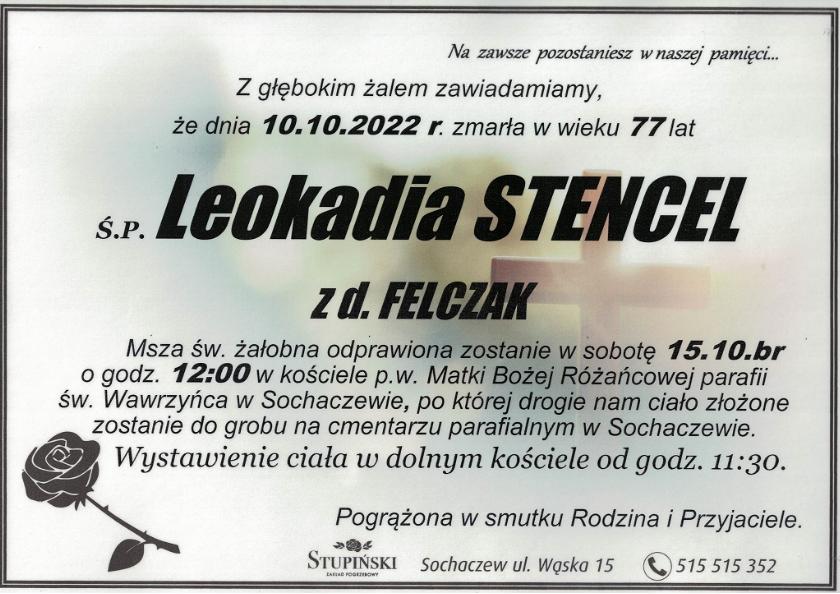 Leokadia Stencel