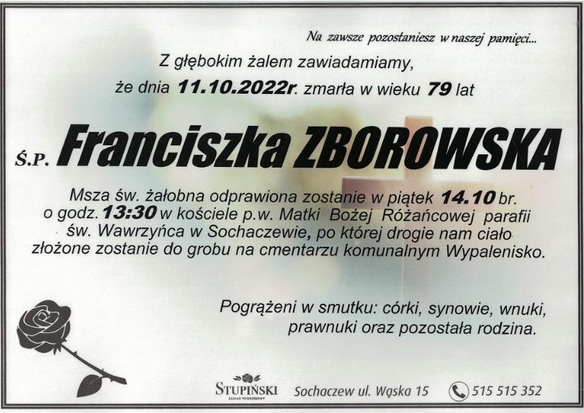 Franciszka Zborowska