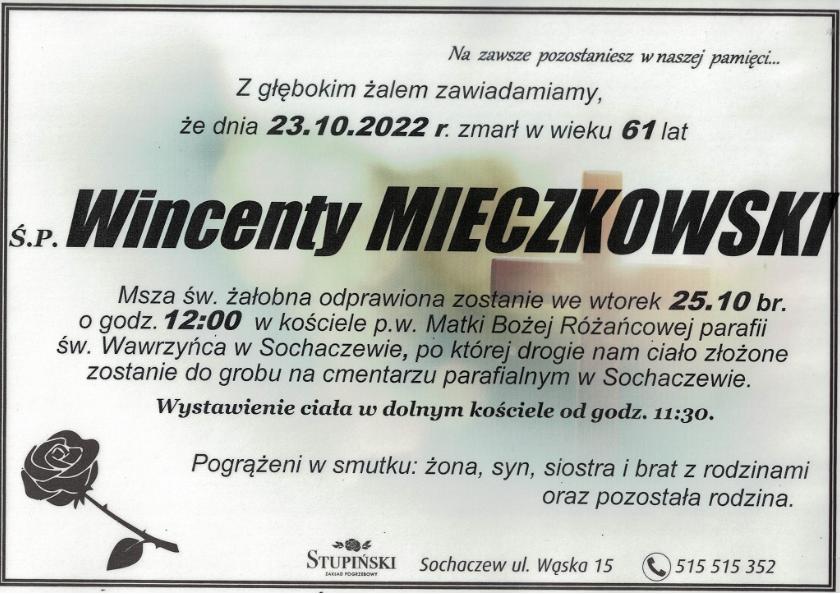 Wincenty Mieczkowski