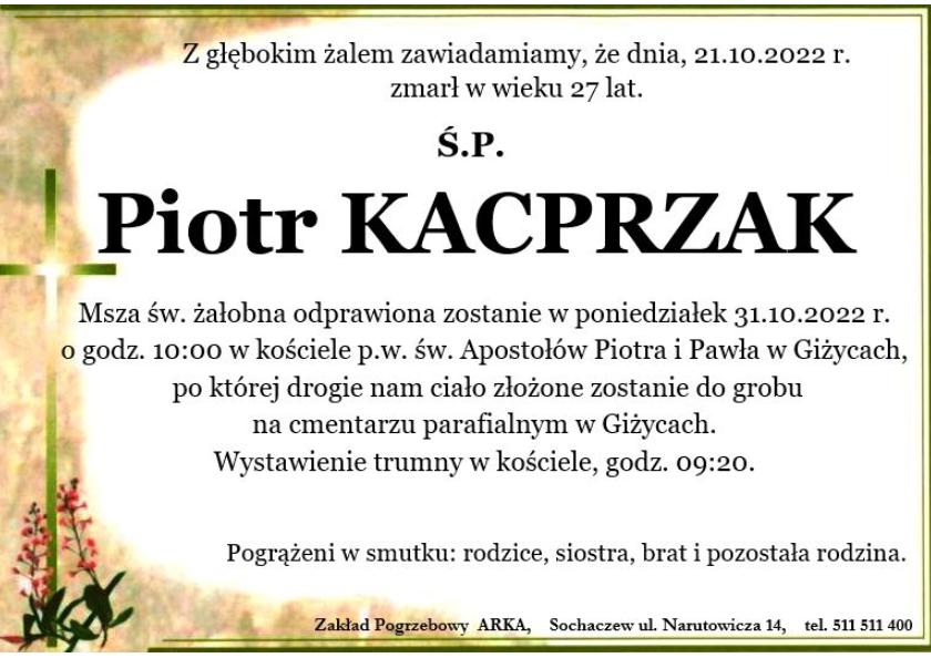Piotr Kacprzak