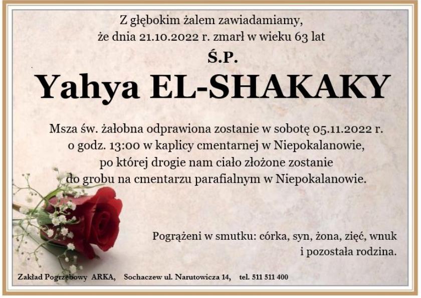 Yahya El-Shakaky