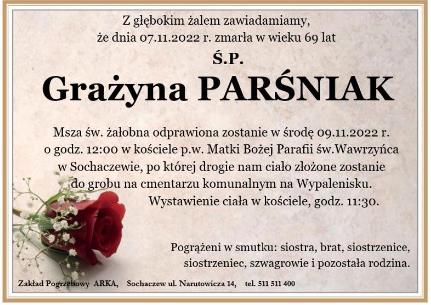 Grażyna Parśniak
