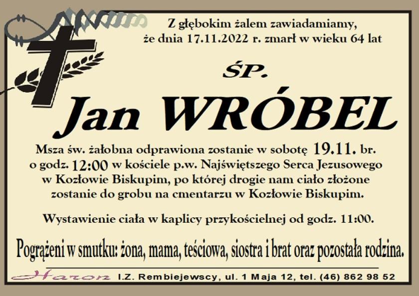 Jan  Wróbel 