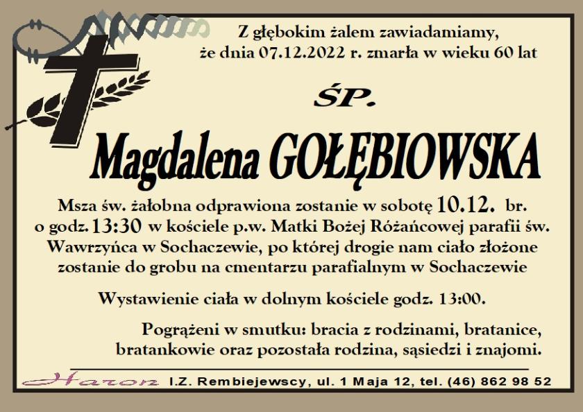 Magdalena Gołębiowska 