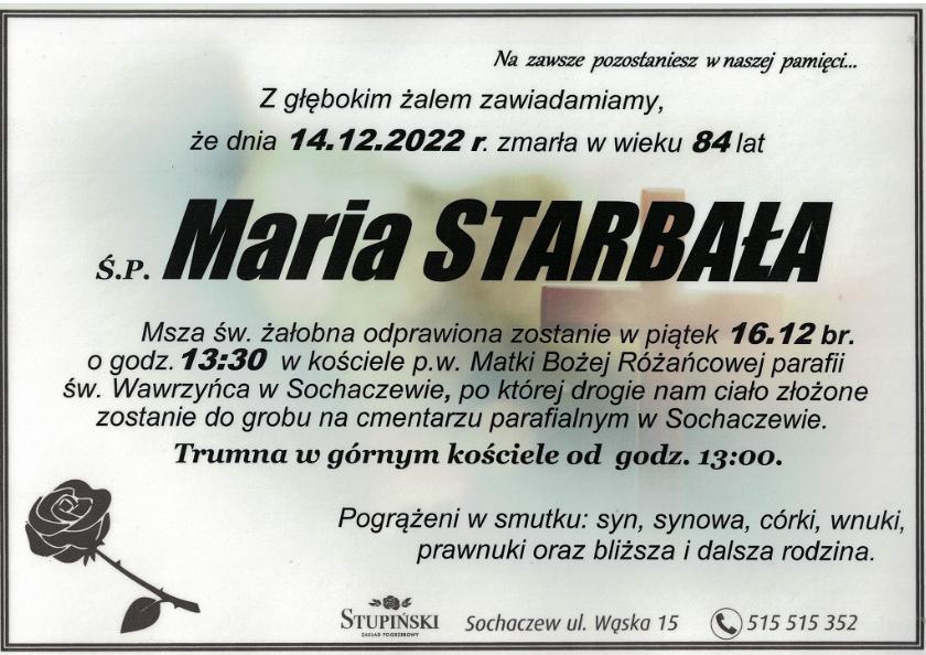 Maria Starbała