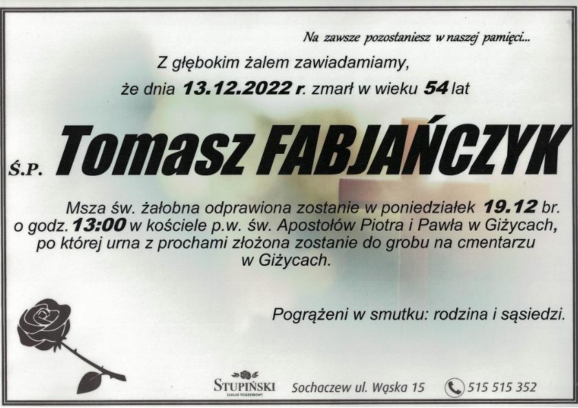 Tomasz Fabjańczyk