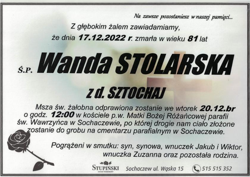 Wanda Stolarska