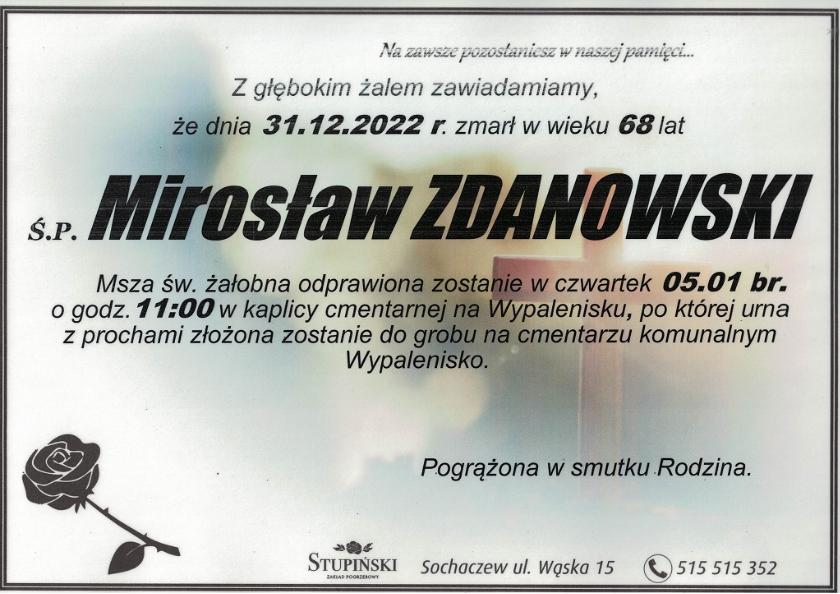Mirosław Zdanowski