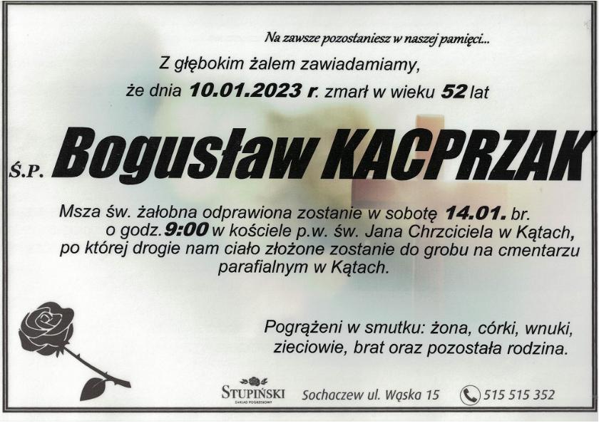 Bogusław Kacprzak