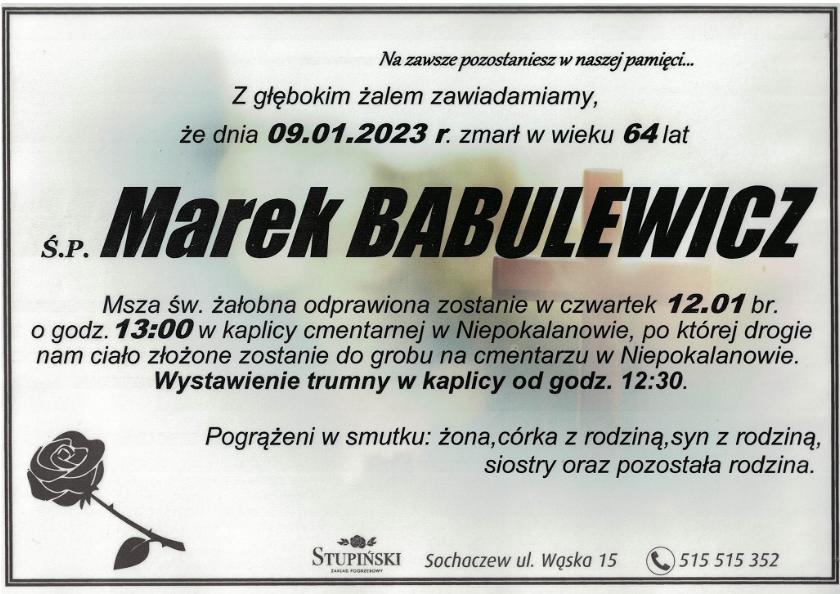 Marek Babulewicz