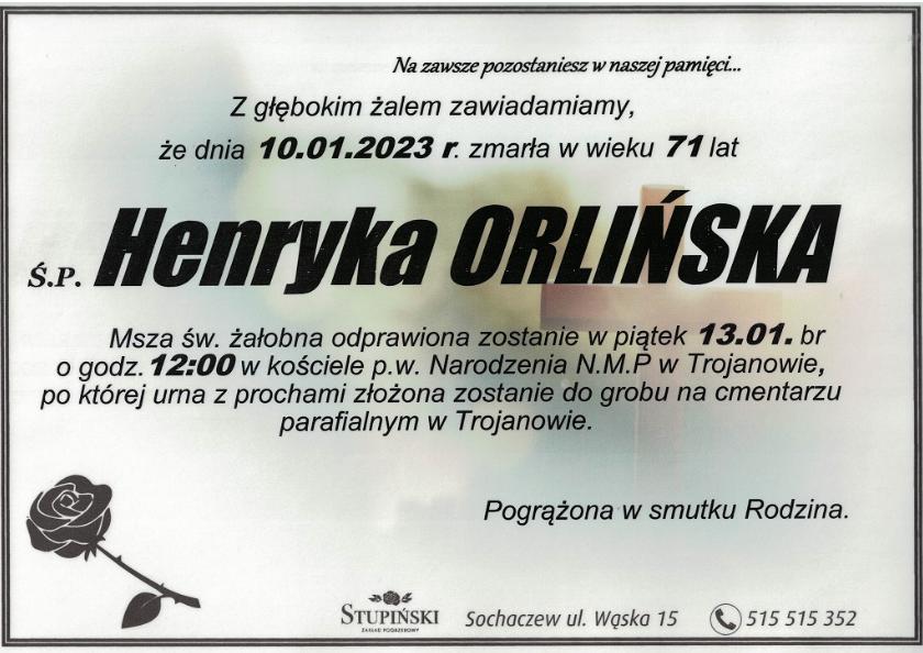 Henryka Orlińska