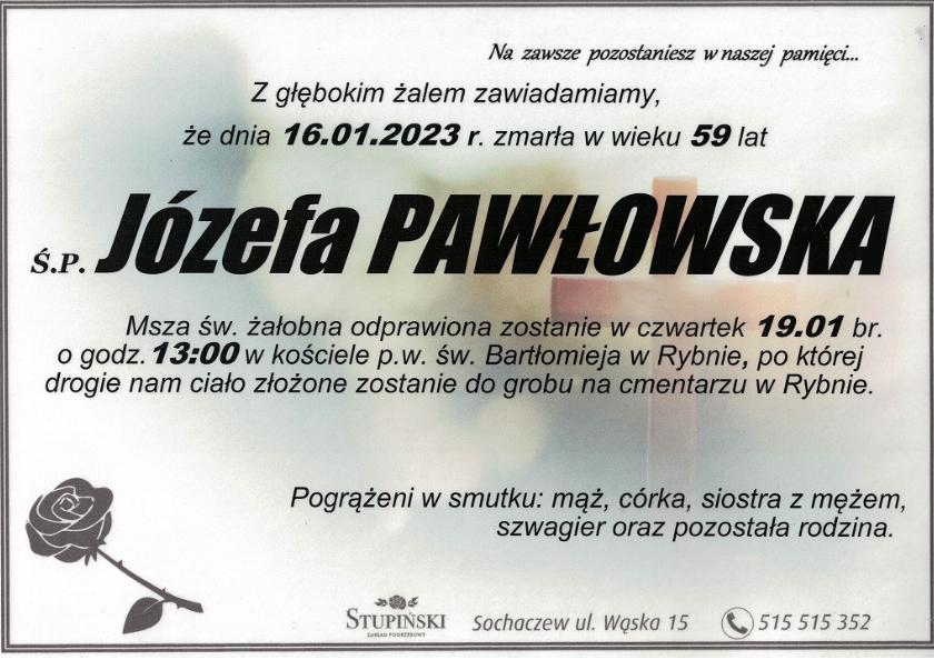 Józefa Pawłowska