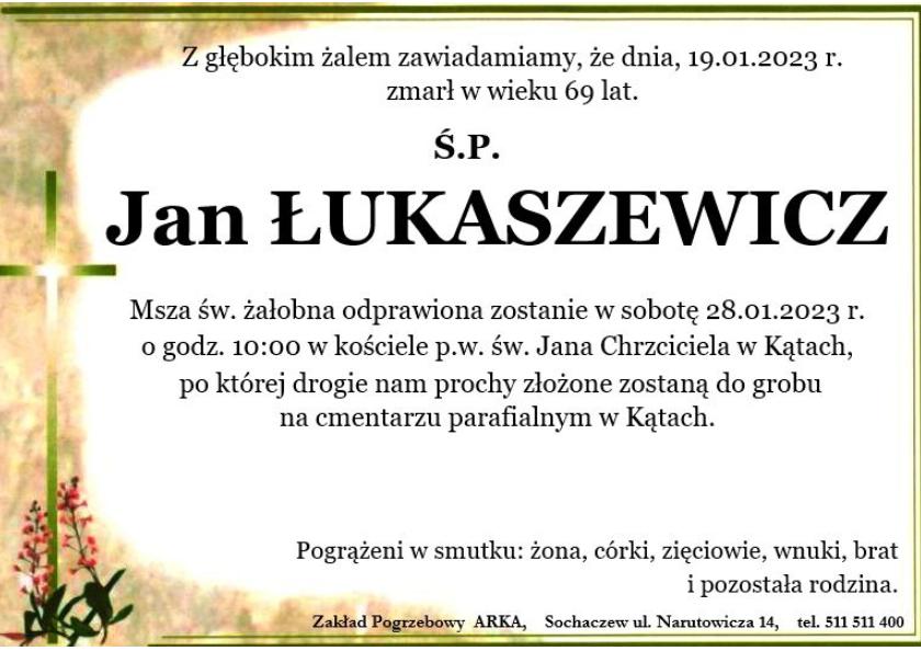 Jan Łukaszewicz