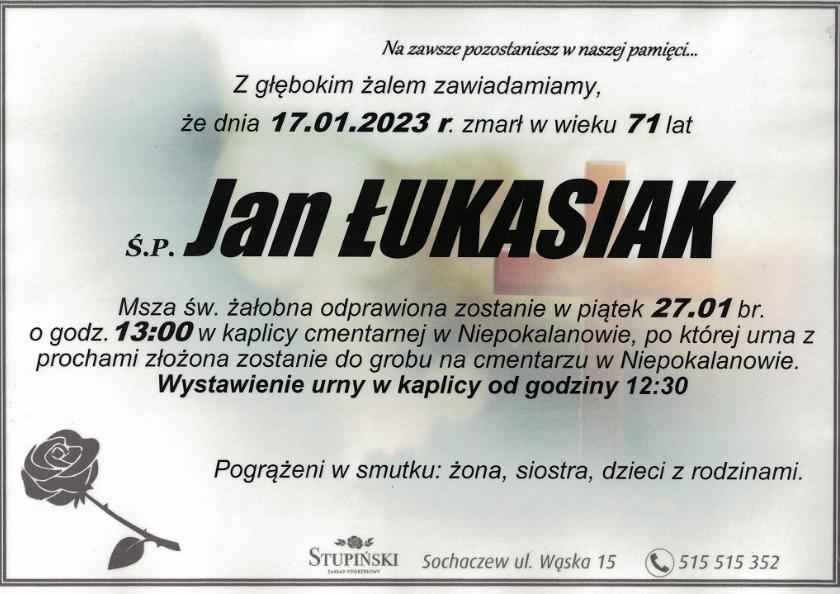 Jan Łukasiak