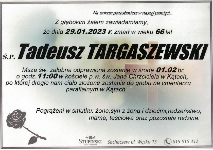 Tadeusz Targaszewski