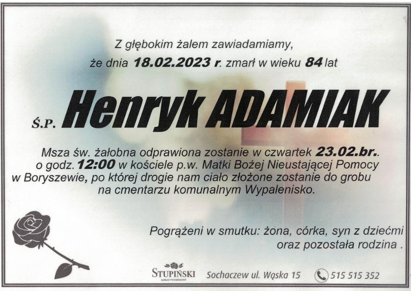 Henryk Adamiak
