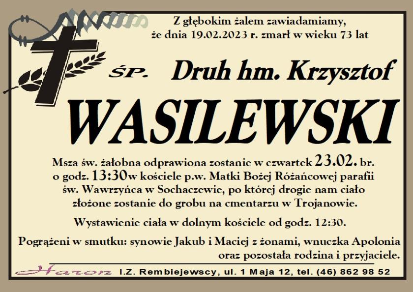 Krzysztof Wasilewski