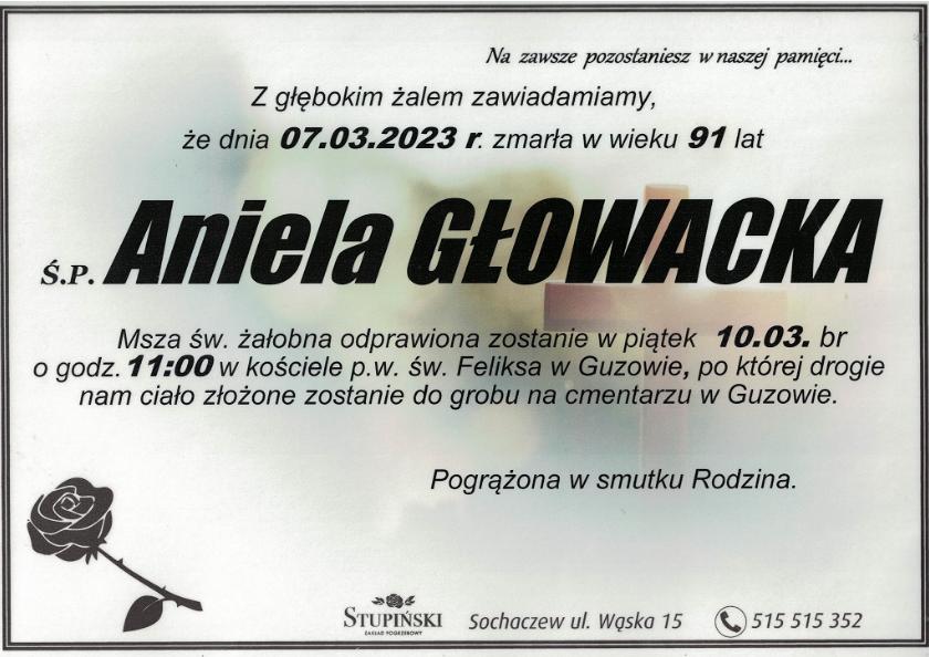 Aniela Głowacka