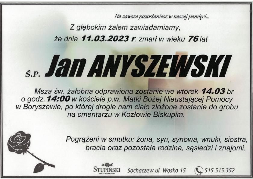 Jan Anyszewski