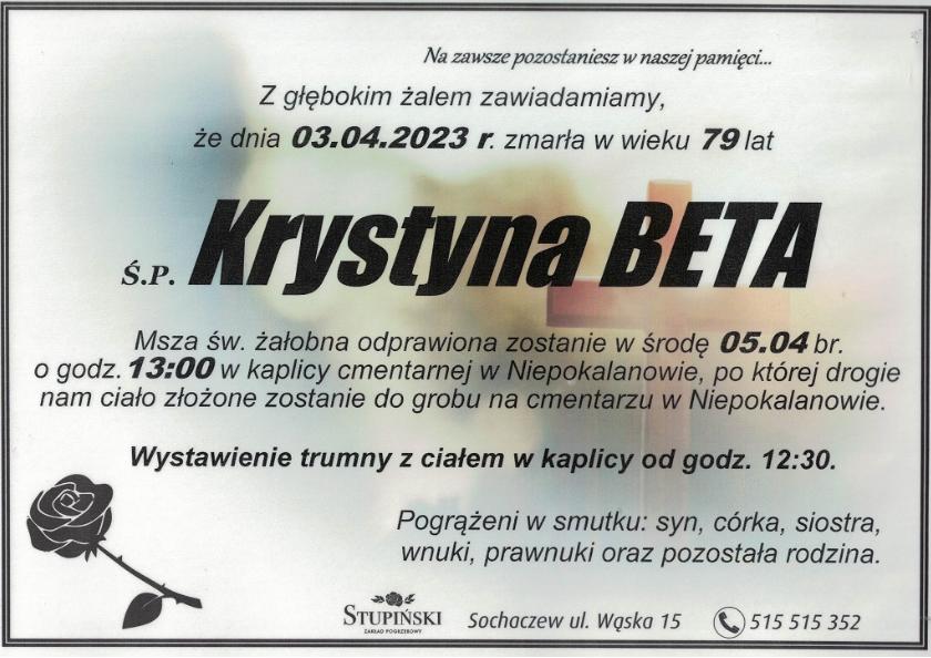Krystyna Beta