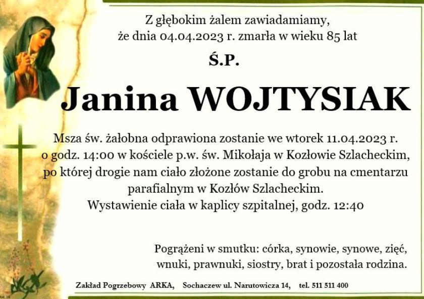 Janina Wojtysiak