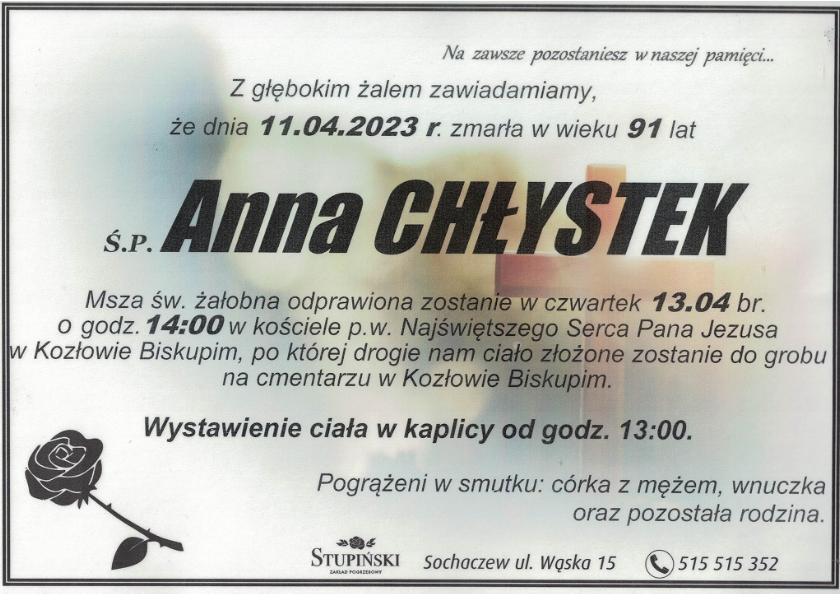 Anna Chłystek