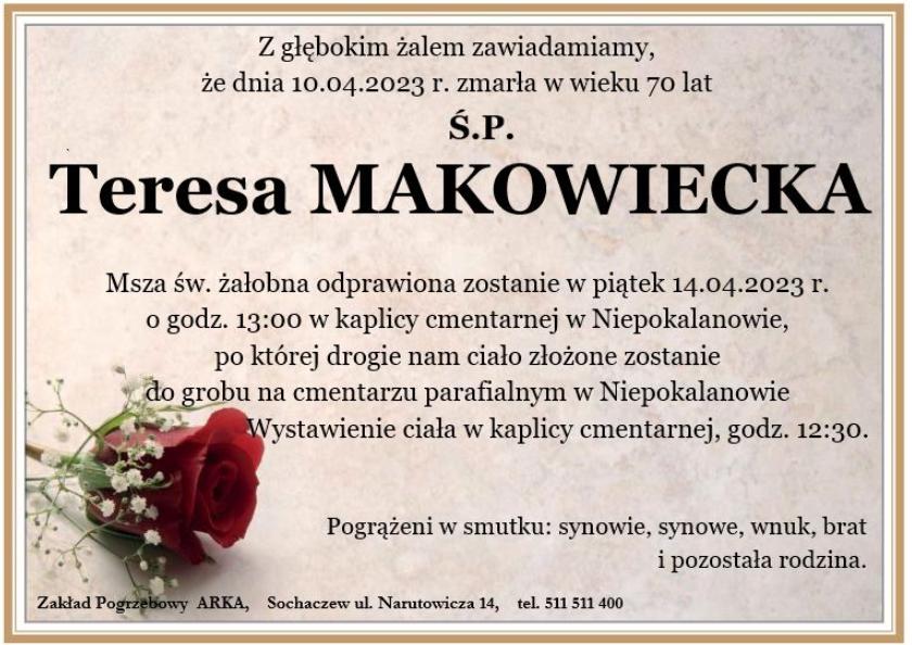 Teresa Makowiecka