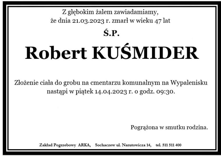 Robert Kuśmider