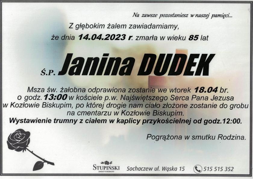 Janina Dudek