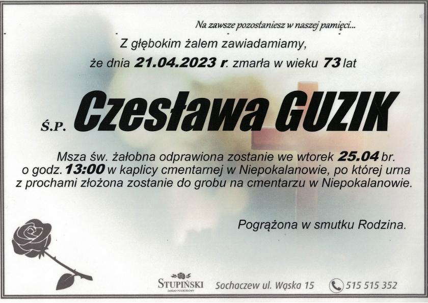 Czesława Guzik