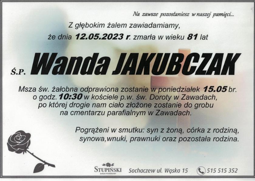 Wanda Jakubczak