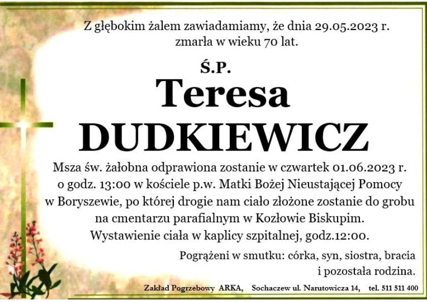 Teresa Dudkiewicz
