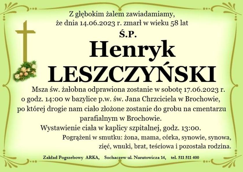 Henryk Leszczyński